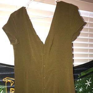 Ashley LeMieux Green Maxi Dress